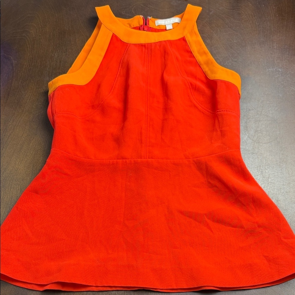 Banana Republic Orange Crop Top
